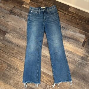 Madewell cali Demi boot jean